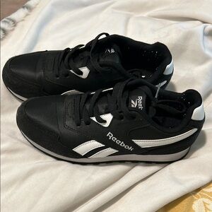 Reebok Black and White Sneakers